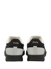 Gola Ladies Cyclone Leather Lace-Up Trainers - Slika 3 iz 4