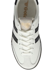Gola Ladies Cyclone Leather Lace-Up Trainers - Slika 4 iz 4