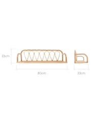 Cuddleco Rattan Aria Rattan Shelf - Image 4 of 5