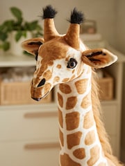 Cuddleco Yellow Medium Standing Giraffe Stuffed Animal - Image 3 of 6