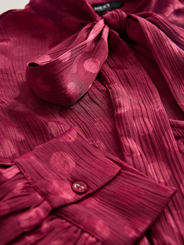 Chemisier Bordeaux Next Taille 12/44-46 - Occasion Très Bon état, Couleur Riche Et élégante