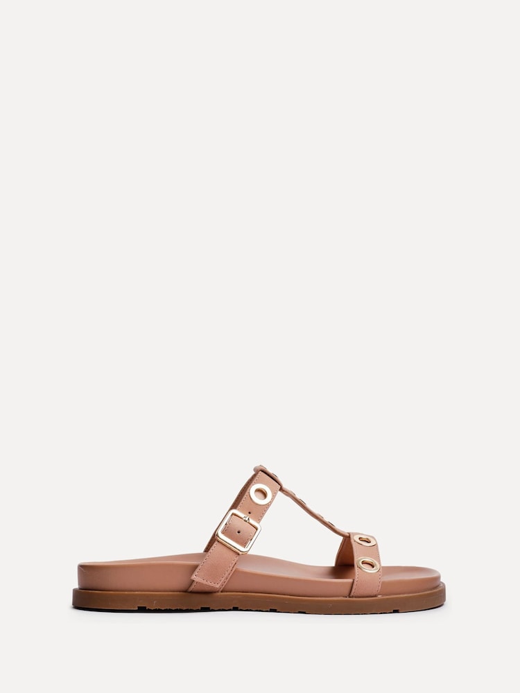 Linzi Pink Notice Studded Sandals - Image 2 of 5
