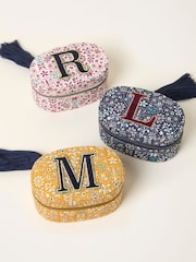 FatFace Multi Alphabet Floral Travel Jewellery Box - Image 3 of 3