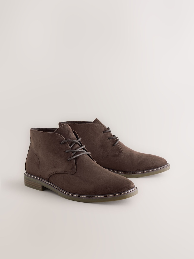 Brown Chukka Boots - Image 1 of 5