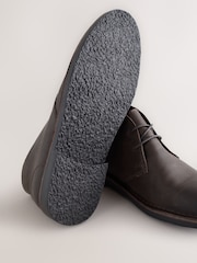 Brown Leather Desert Boots - Image 5 of 5