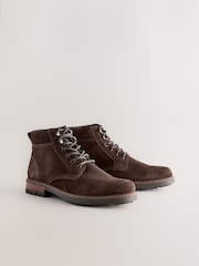Brown Leather Boots - Image 2 of 5