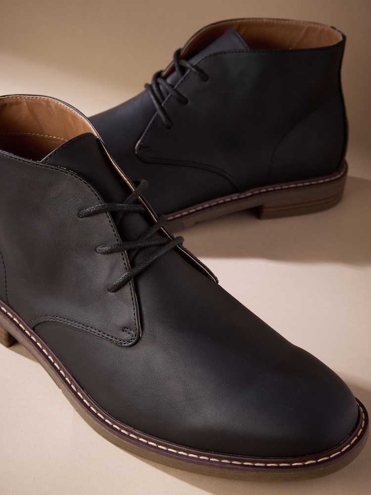 Negro - Botines chukka - Imagen 6 de 6 Negro - Botines chukka - Imagen 6 de 6