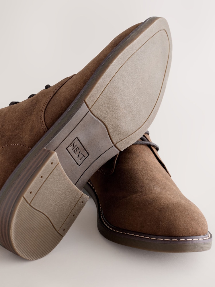 Tan Brown Chukka Boots - Image 6 of 6