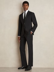 Белый - Reiss Storm Cotton-Twill Two-Fold Shirt - Изображение 7 из 8