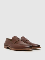 Schuh Rune Brown Loafers - Image 2 of 4