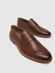 Schuh Rune Brown Loafers - Image 3 of 4