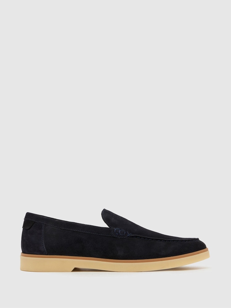 Schuh Tan EC Riggs Loafers - Image 1 of 4