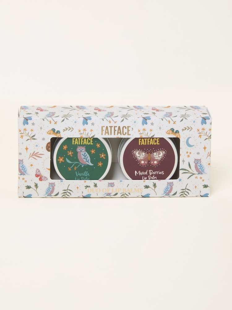 FatFace Multi Two Pack Lip Balm Gift Set - Image 1 of 2 FatFace Multi Two Pack Lip Balm Gift Set - Image 1 of 2