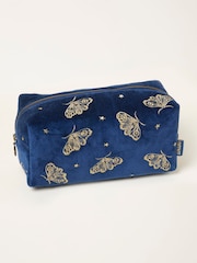 FatFace Moth Embroidered Makeup Bag - Slika 1 iz 2