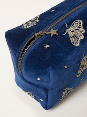 FatFace Moth Embroidered Makeup Bag - Slika 2 iz 2
