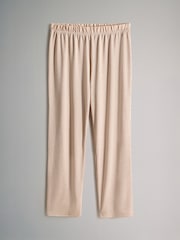 The Set Oatmeal Knitted Lounge Top & Trousers Co-Ord Set - Image 6 of 8