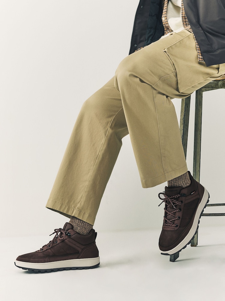 Brown Hiker Style Sports Boots - Image 1 of 5