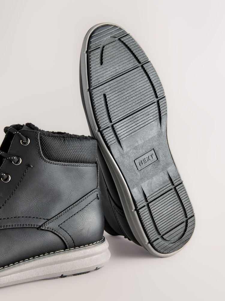 Black Low Casual Sport Boots - Image 5 of 5