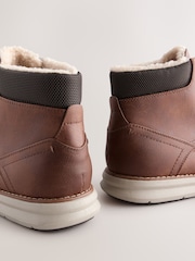 Tan Brown Low Casual Sport Boots - Image 4 of 5