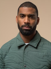 Penfield Green Mens Cahoon Quilted Jacket - Image 2 of 5