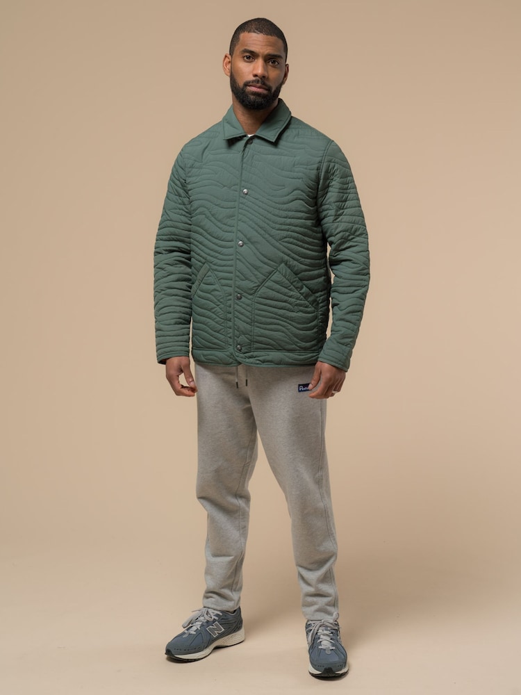 Penfield Green Mens Cahoon Quilted Jacket - Image 3 of 5