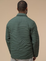 Penfield Green Mens Cahoon Quilted Jacket - Image 4 of 5