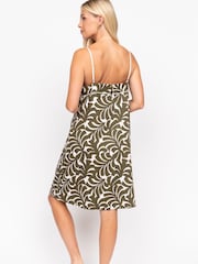 Fable and Eve Green Strappy Short Nightdress - Image 3 of 4