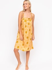 Fable and Eve Yellow Strappy Short Nightdress - Image 2 of 4