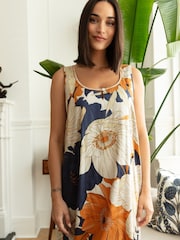 Fable and Eve Blue Long Nightdress - Image 1 of 4