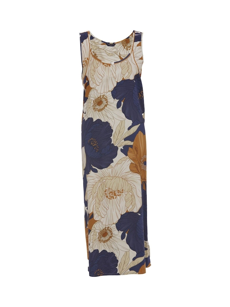 Fable and Eve Blue Long Nightdress - Image 4 of 4 Fable and Eve Blue Long Nightdress - Image 4 of 4