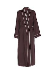 Fable and Eve Brown Long Sleeve Dressing Gown - Image 4 of 4
