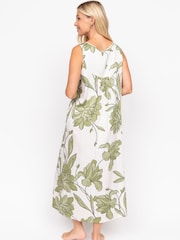 Fable and Eve Green Long Nightdress - Image 3 of 4