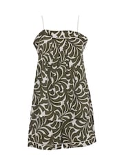 Verde - Fable and Eve Strappy Cami and Shorts Pyjama Set - Imagen 4 de 4