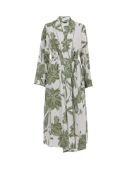 Fable and Eve Green Long Sleeve Dressing Gown - Image 4 of 4