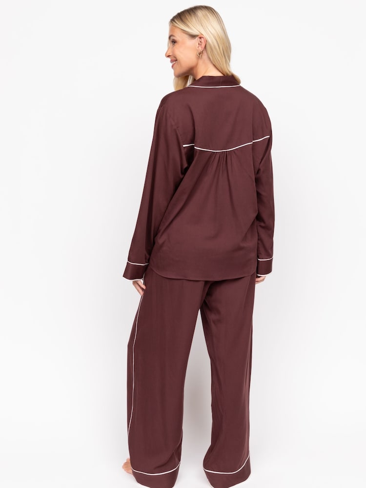 Bruin - Fable and Eve Wide Leg Long Sleeve Pyjama Set - Image 3 of 4