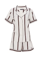 Fable and Eve Short Sleeve Pyjama Shorts Set - صورة 4 من 4