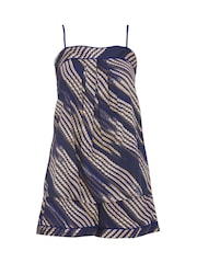 Fable and Eve Blue Strappy Cami and Shorts Pyjama Set - Image 4 of 4