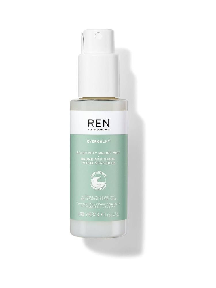 REN Clean Skincare Evercalm Sensitivity Relief Mist 100ml - Image 1 of 5