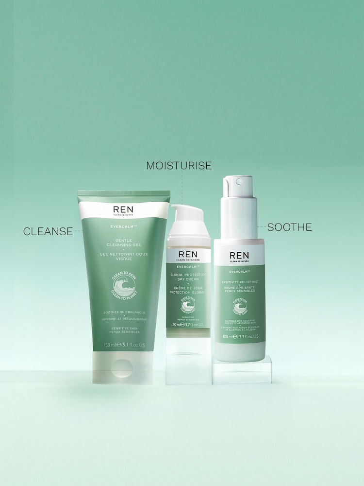REN Clean Skincare Evercalm Sensitivity Relief Mist 100ml - Image 5 of 5