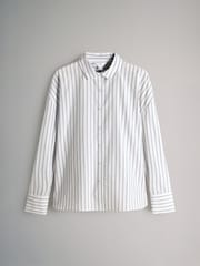 The Set Chocolate Brown/White 3 Pack Shirts - Image 9 of 12