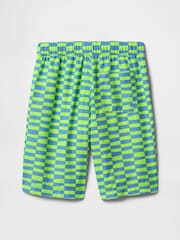 Gap Green 8" Recycled Swim Trunks (4-13yrs) - Image 2 of 3