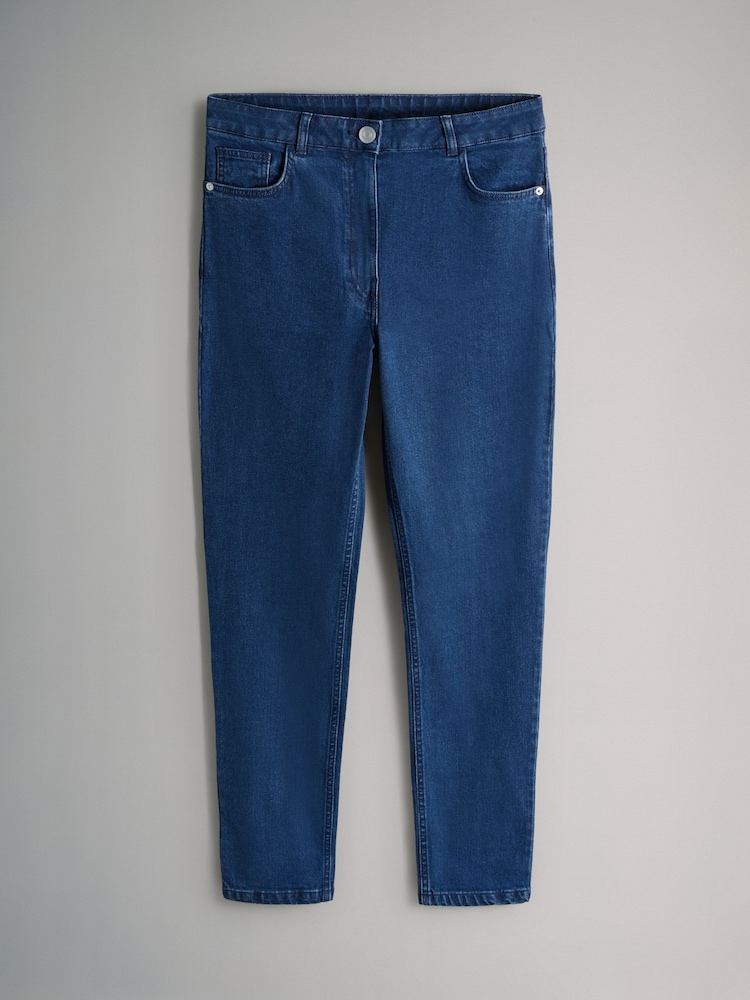 Blue/Mid Brown - The Set 2 komplet denim tesno oprijete kavbojke - Slika 2 iz 5