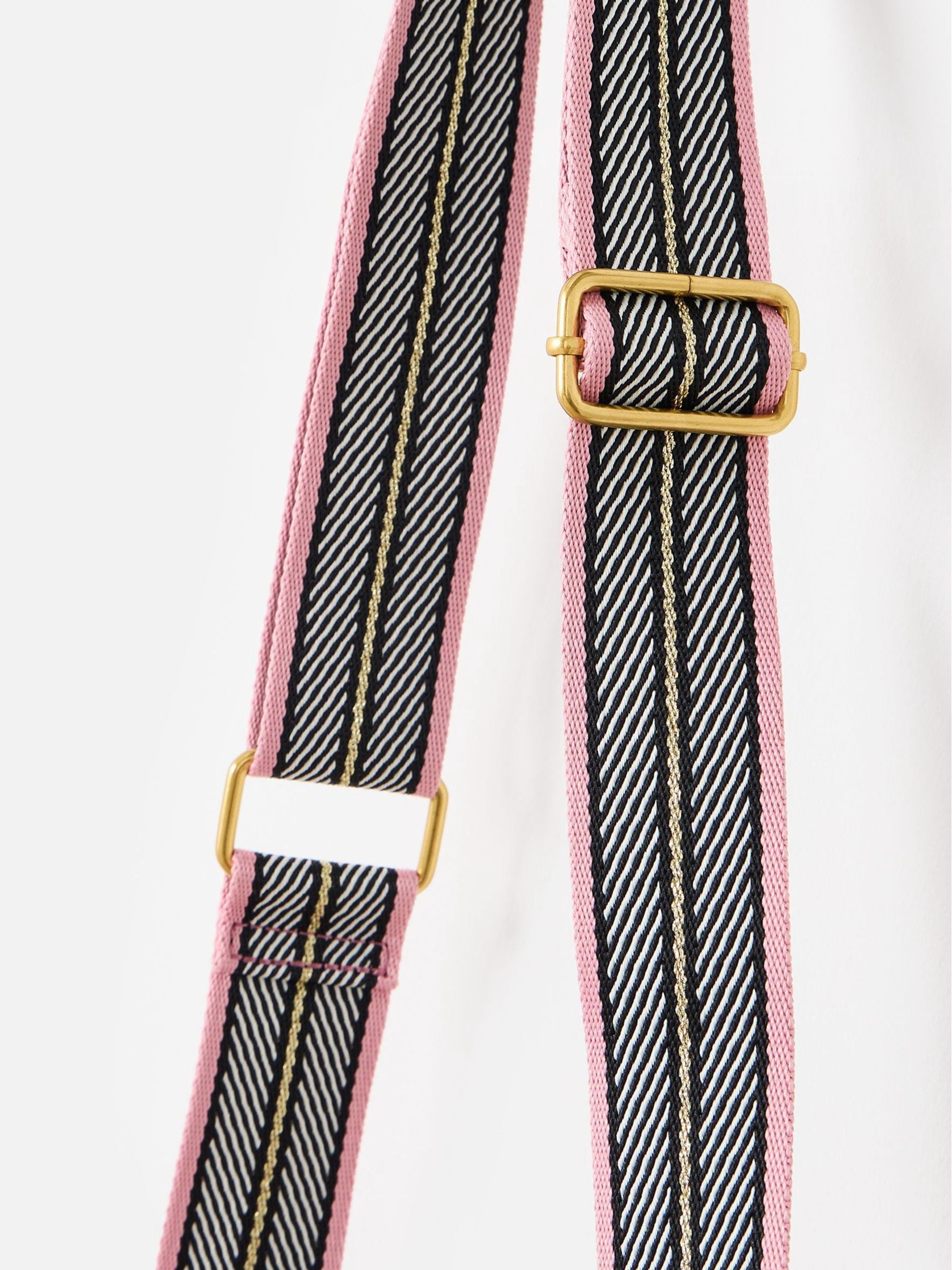 Buy Oliver Bonas Pink Charlee Dusty Crossbody Bag from Next Belgium