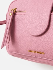 Oliver Bonas Pink Charlee Dusty Crossbody Bag - Image 6 of 7