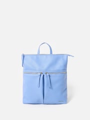 Oliver Bonas Blue Anie Cornflower Backpack - Image 1 of 7