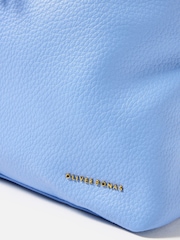 Oliver Bonas Blue Anie Cornflower Backpack - Image 4 of 7