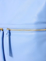 Oliver Bonas Blue Anie Cornflower Backpack - Image 5 of 7