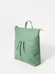 Oliver Bonas Green Anie Backpack - Image 2 of 7