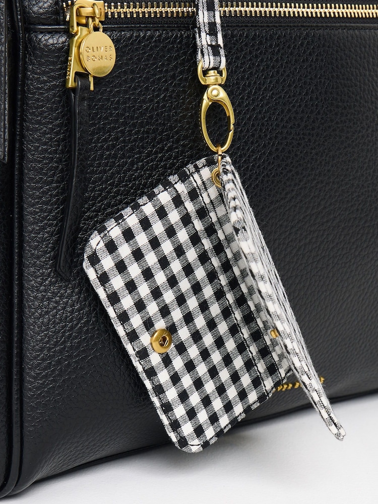 Oliver Bonas Imalie Curved Top Gingham Reppu - Image 5 of 7