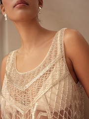 Ivory N. Premium Beaded Cami Top - Image 4 of 7